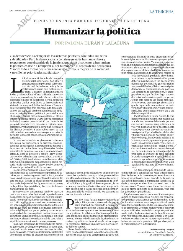 ABC MADRID 10-09-2024 página 3