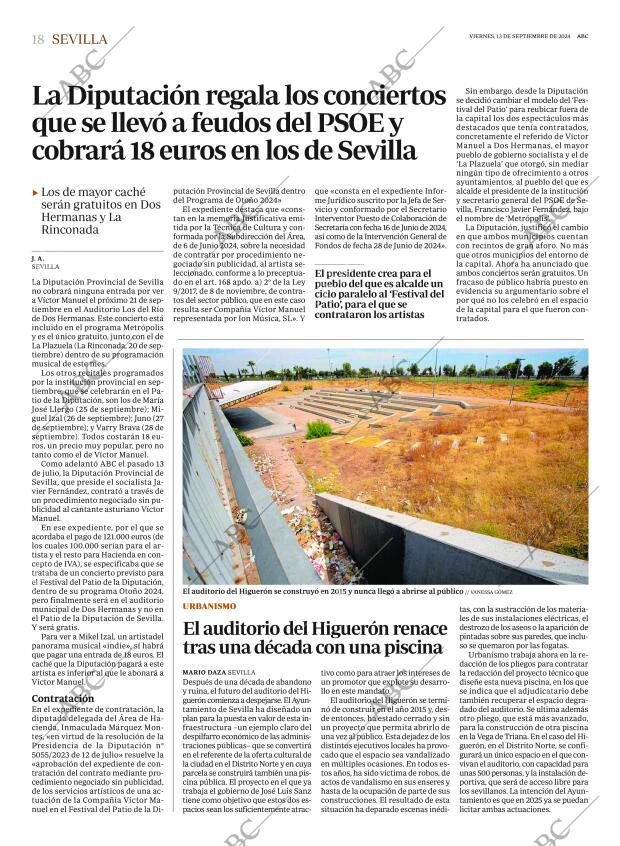ABC SEVILLA 13-09-2024 página 18