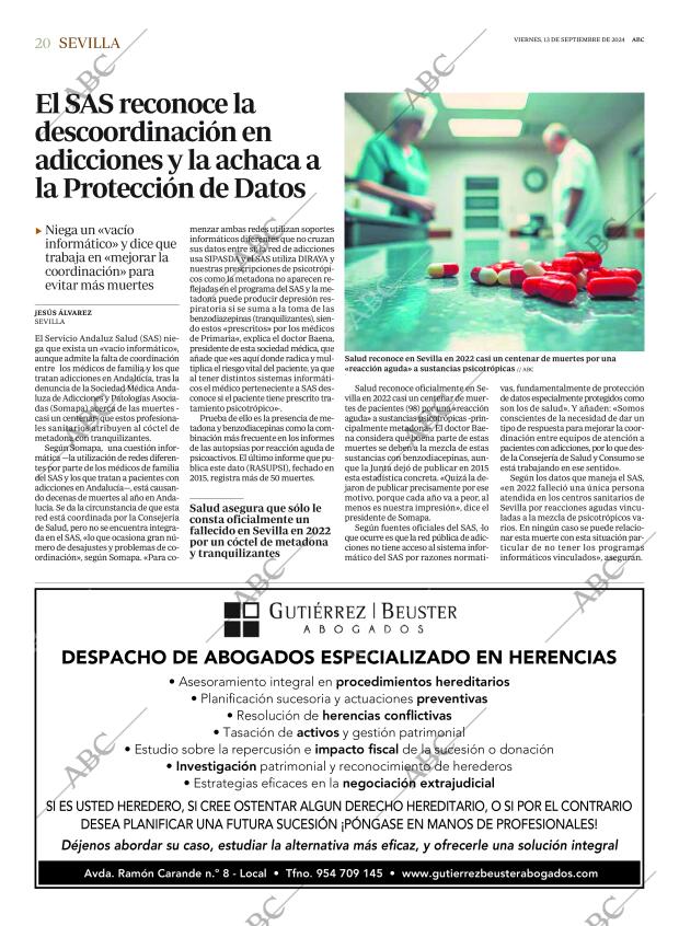 ABC SEVILLA 13-09-2024 página 20