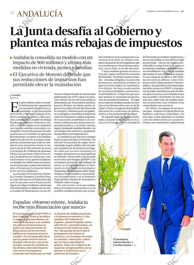 ABC SEVILLA 13-09-2024 página 26