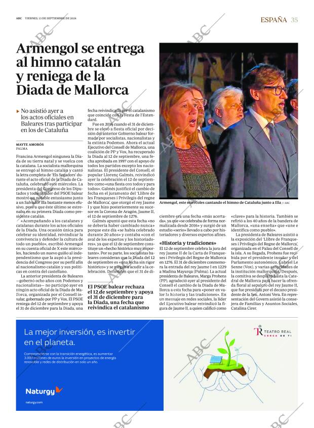 ABC SEVILLA 13-09-2024 página 35