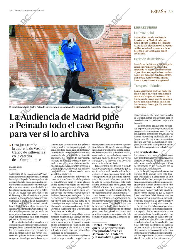 ABC SEVILLA 13-09-2024 página 39