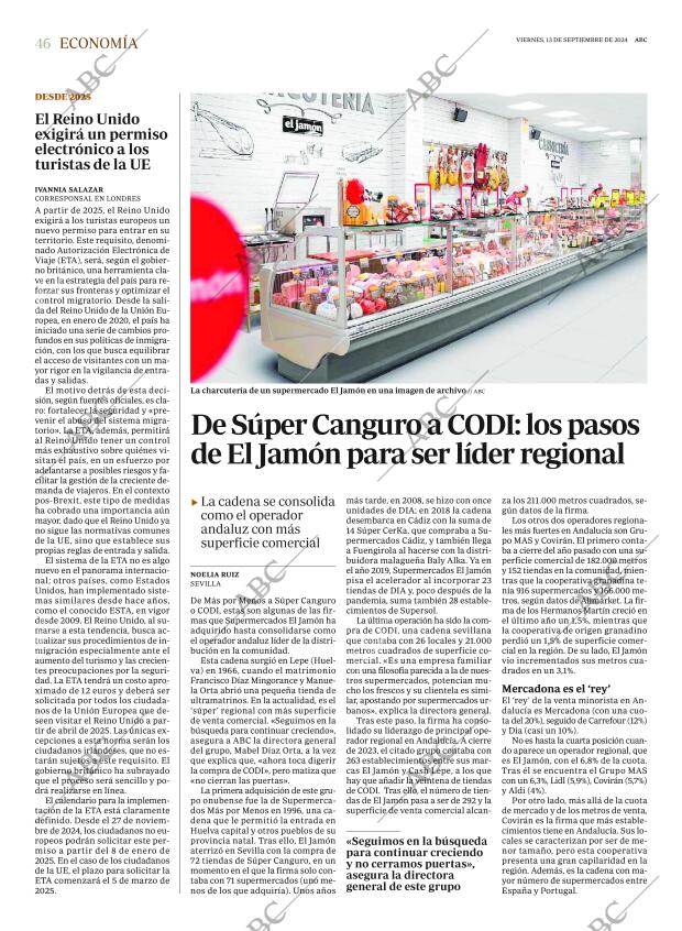 ABC SEVILLA 13-09-2024 página 46