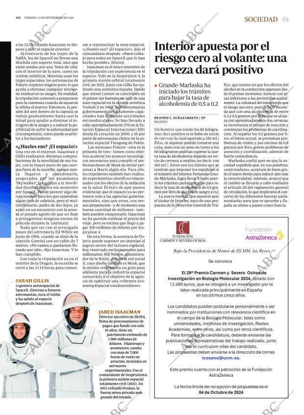 ABC SEVILLA 13-09-2024 página 49