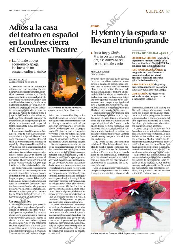 ABC SEVILLA 13-09-2024 página 57
