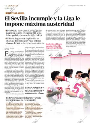 ABC SEVILLA 13-09-2024 página 64