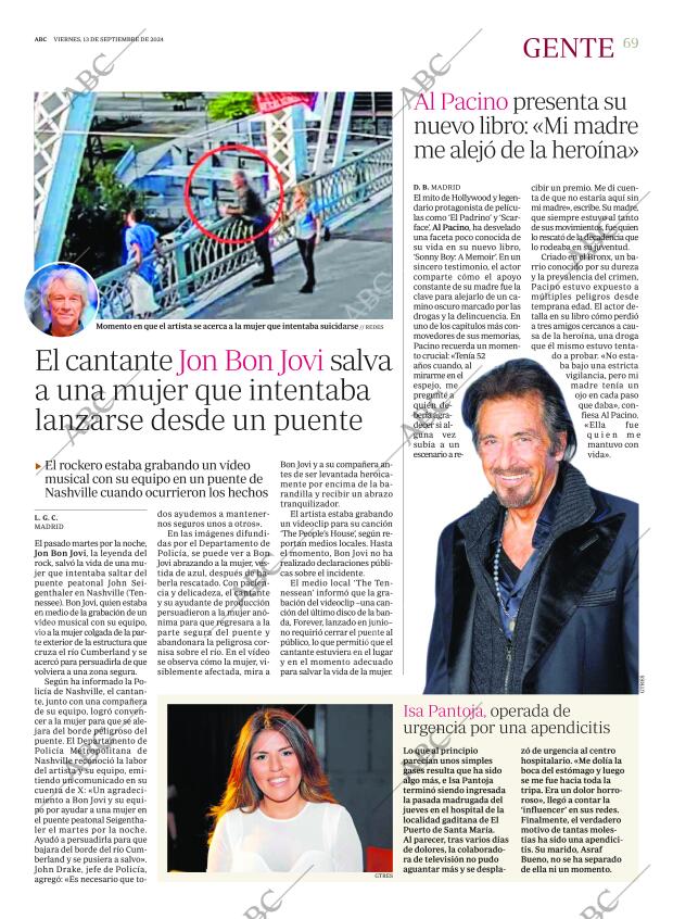 ABC SEVILLA 13-09-2024 página 69