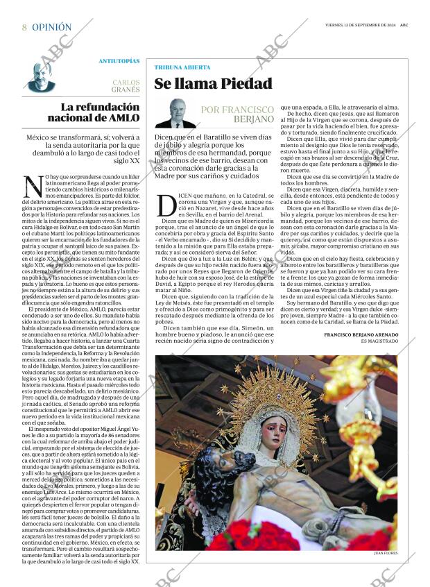 ABC SEVILLA 13-09-2024 página 8