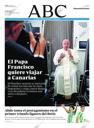 ABC SEVILLA 14-09-2024 página 1