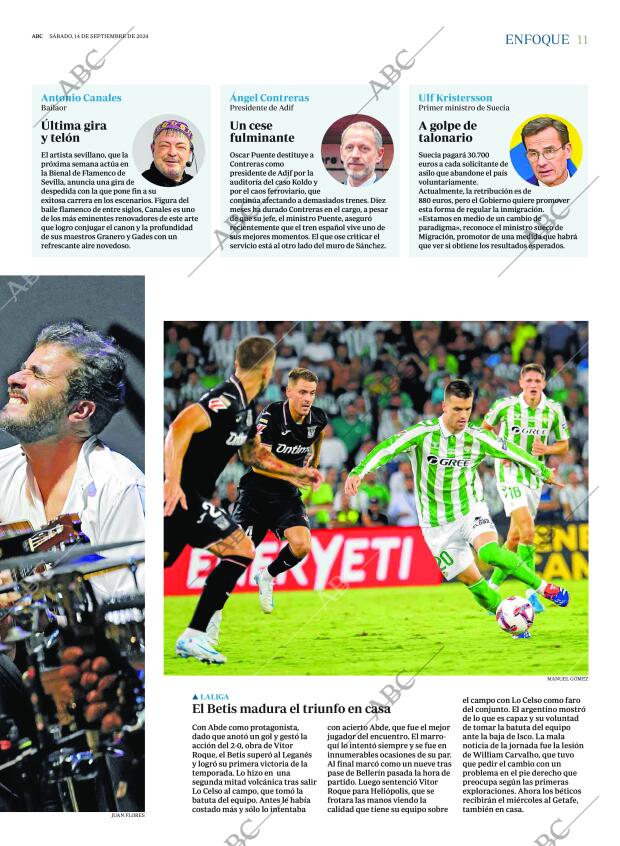 ABC SEVILLA 14-09-2024 página 11