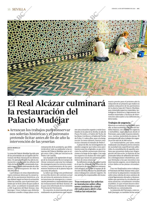 ABC SEVILLA 14-09-2024 página 16