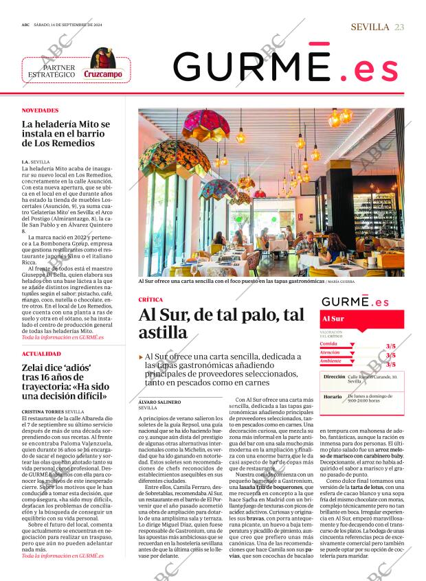 ABC SEVILLA 14-09-2024 página 23