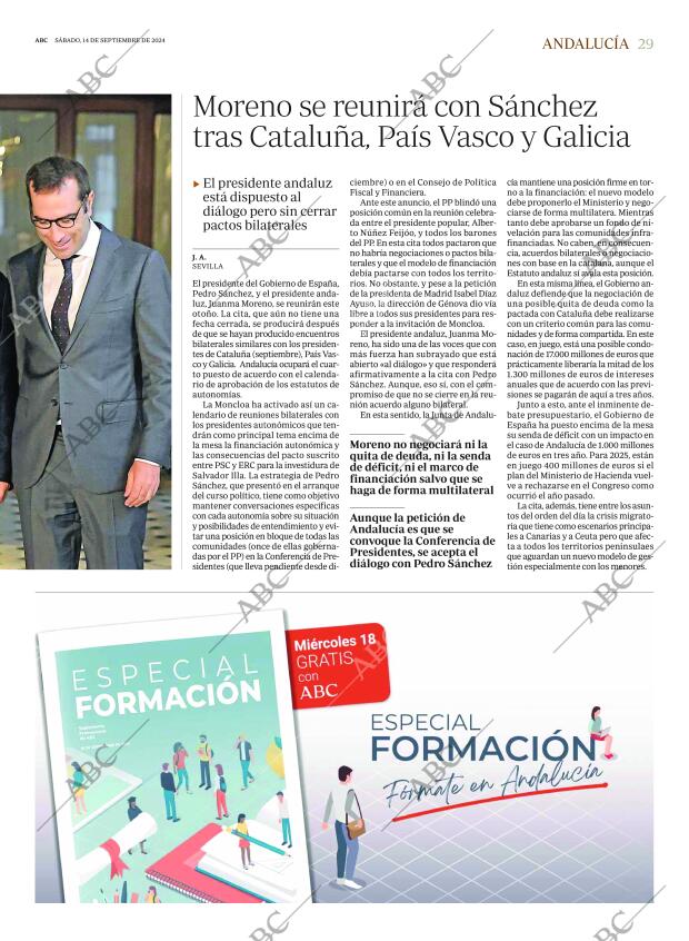 ABC SEVILLA 14-09-2024 página 29