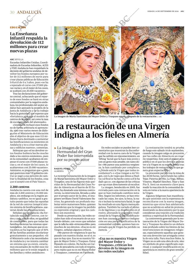 ABC SEVILLA 14-09-2024 página 30