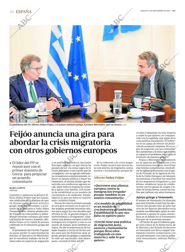 ABC SEVILLA 14-09-2024 página 34