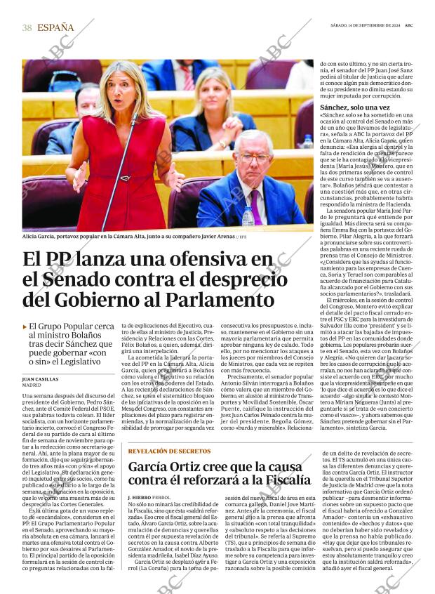 ABC SEVILLA 14-09-2024 página 38