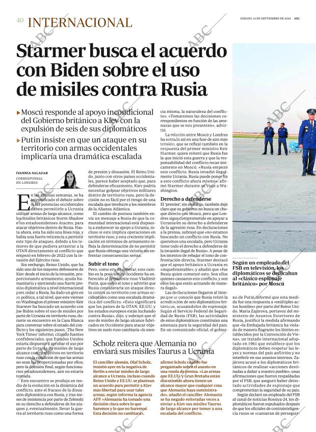 ABC SEVILLA 14-09-2024 página 40