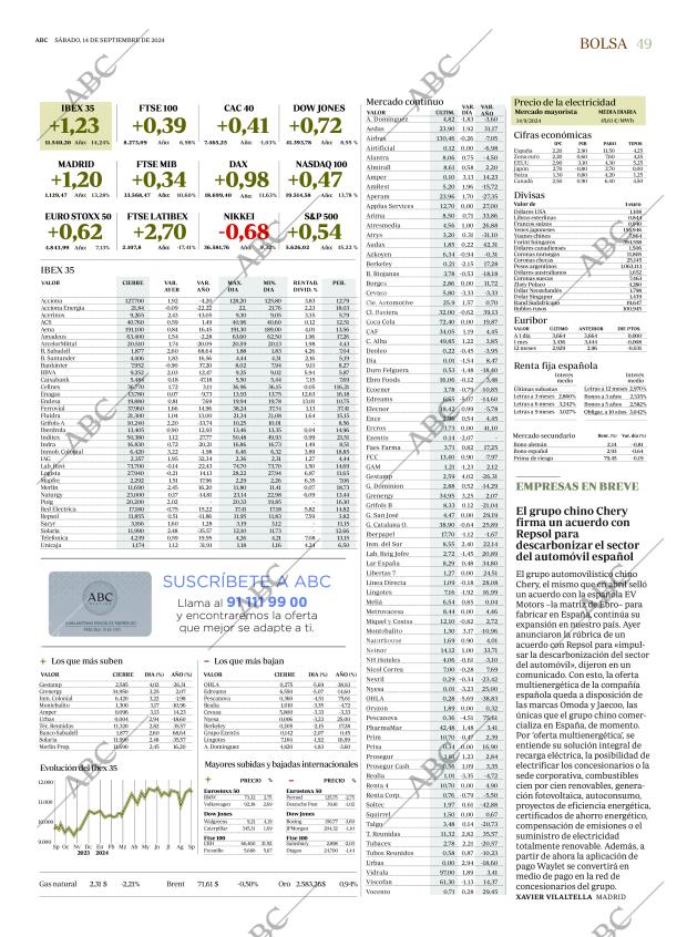 ABC SEVILLA 14-09-2024 página 49