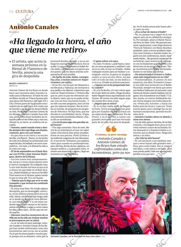 ABC SEVILLA 14-09-2024 página 54