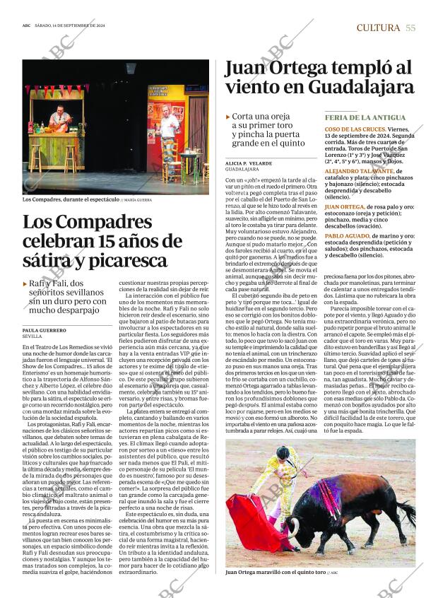 ABC SEVILLA 14-09-2024 página 55