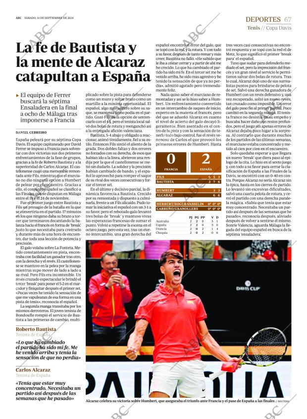 ABC SEVILLA 14-09-2024 página 67