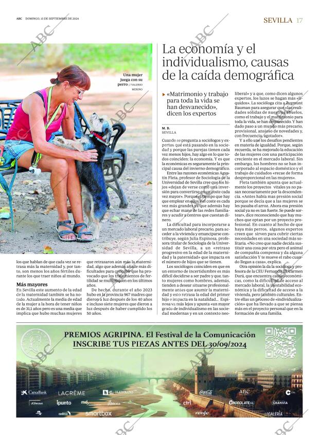 ABC SEVILLA 15-09-2024 página 17