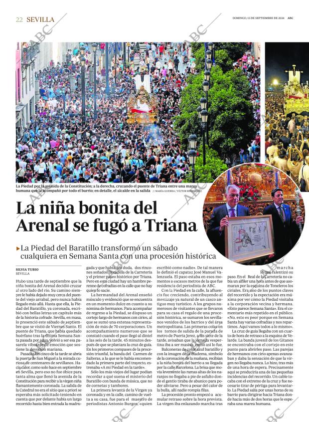ABC SEVILLA 15-09-2024 página 22