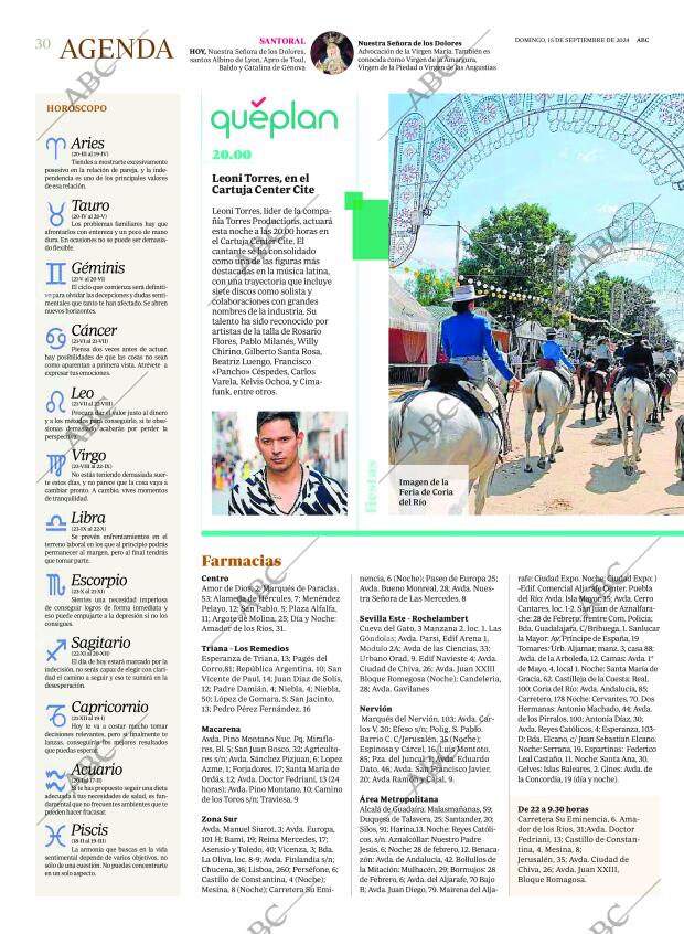 ABC SEVILLA 15-09-2024 página 30