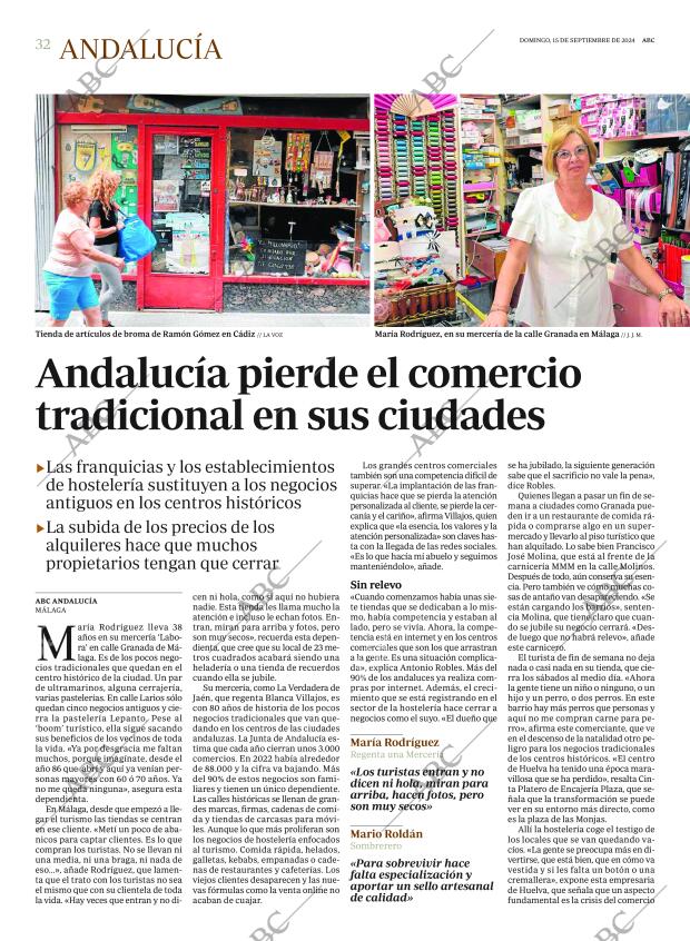 ABC SEVILLA 15-09-2024 página 32