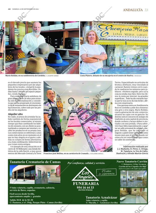 ABC SEVILLA 15-09-2024 página 33
