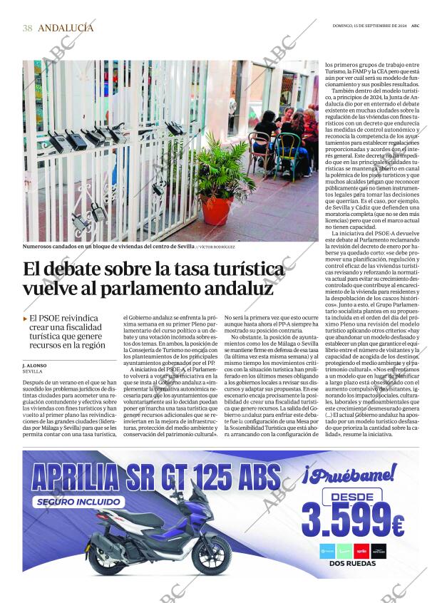 ABC SEVILLA 15-09-2024 página 38