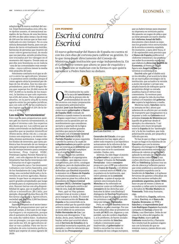 ABC SEVILLA 15-09-2024 página 57
