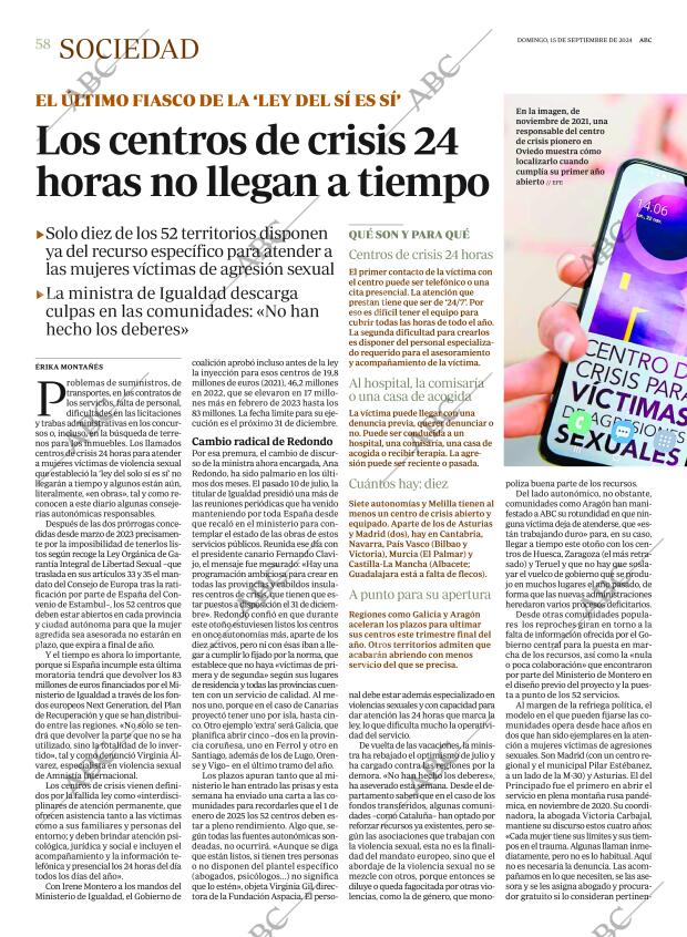 ABC SEVILLA 15-09-2024 página 58