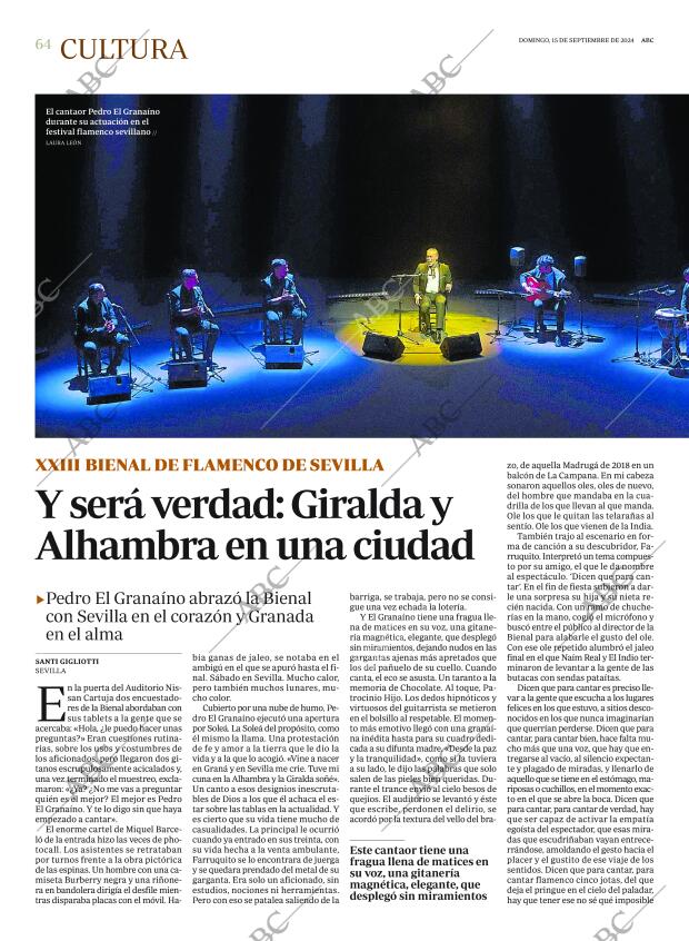 ABC SEVILLA 15-09-2024 página 64