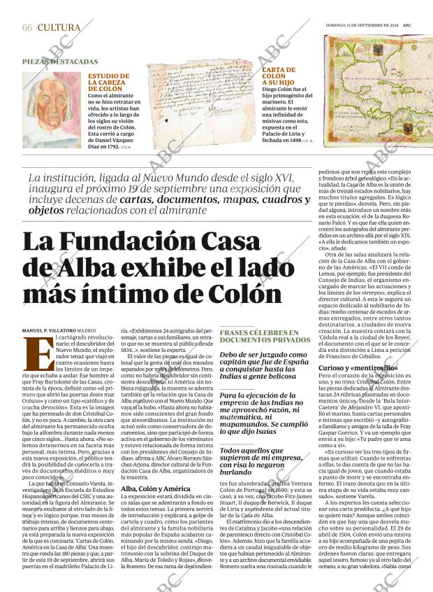 ABC SEVILLA 15-09-2024 página 66