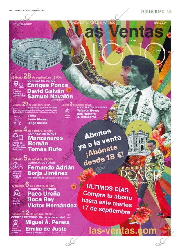 ABC SEVILLA 15-09-2024 página 69