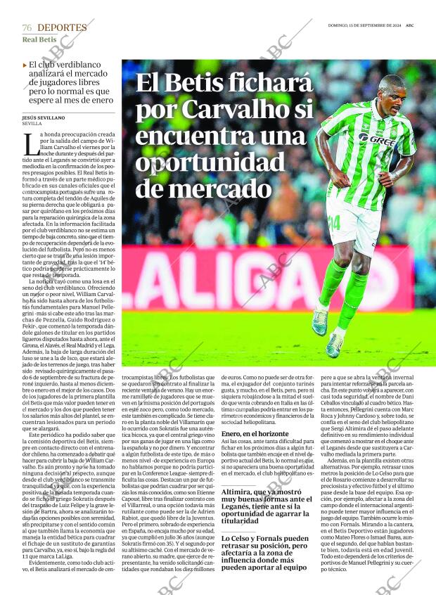 ABC SEVILLA 15-09-2024 página 76