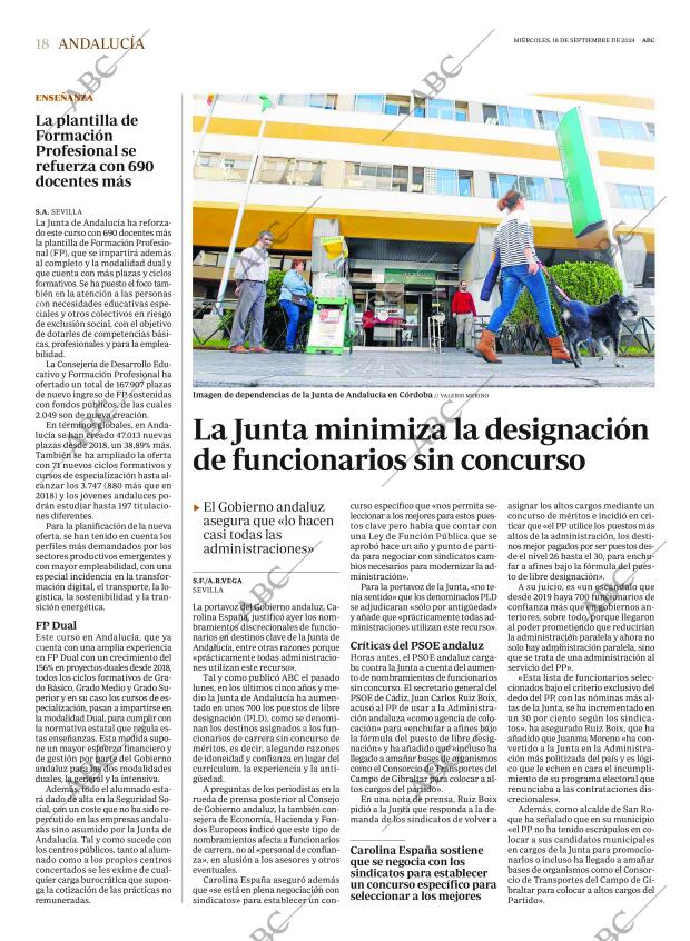 ABC CORDOBA 18-09-2024 página 18