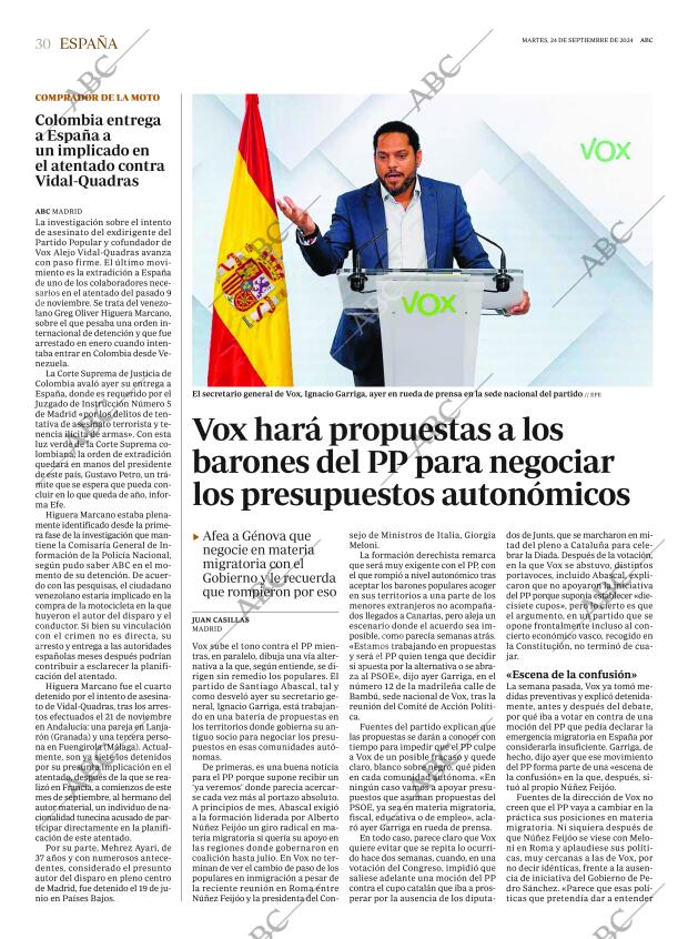 ABC CORDOBA 24-09-2024 página 30