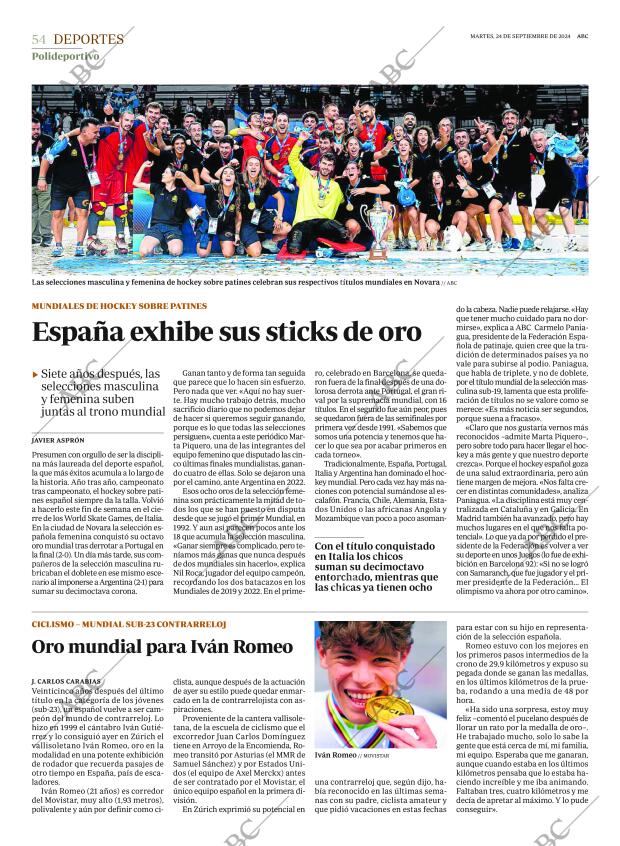 ABC CORDOBA 24-09-2024 página 54