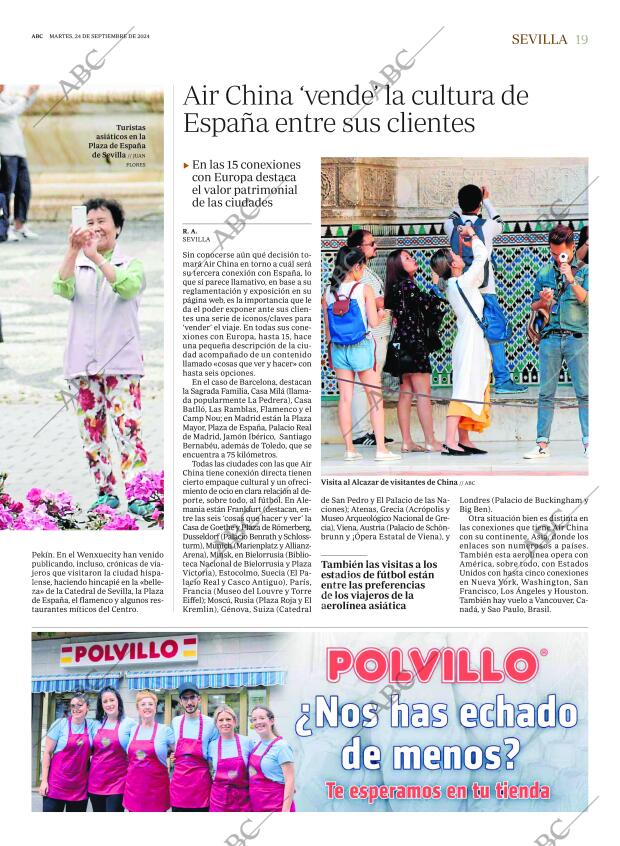 ABC SEVILLA 24-09-2024 página 19