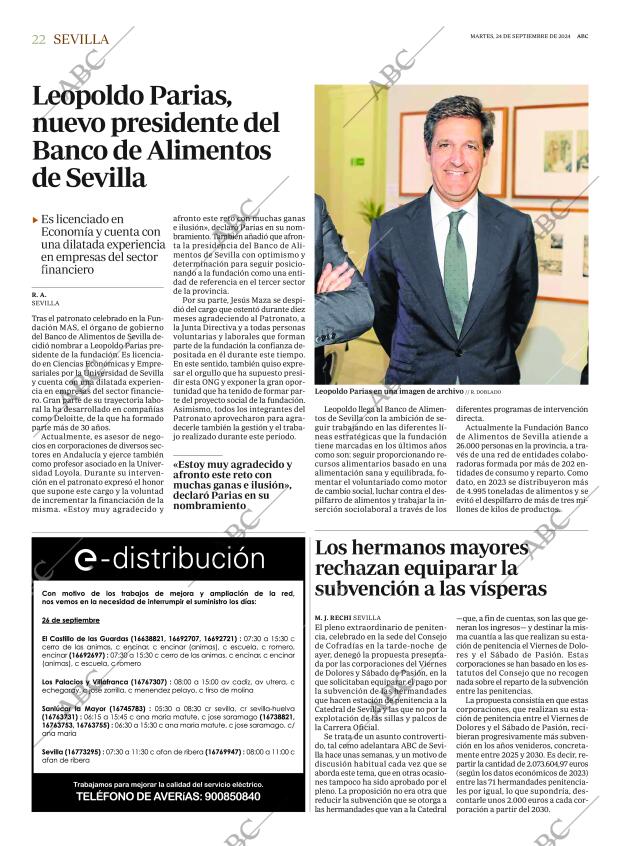 ABC SEVILLA 24-09-2024 página 22