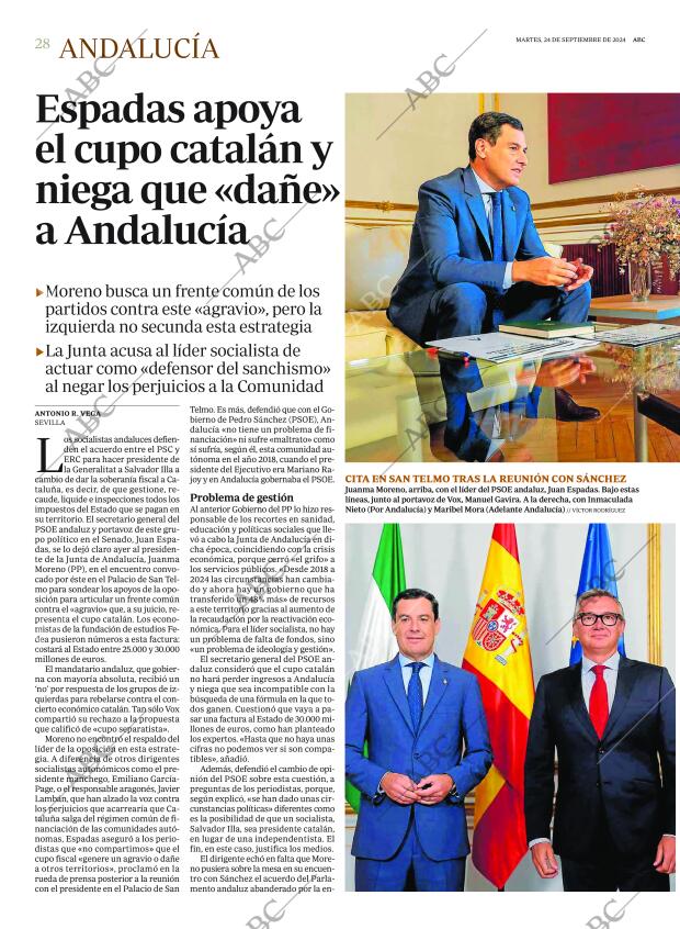 ABC SEVILLA 24-09-2024 página 28