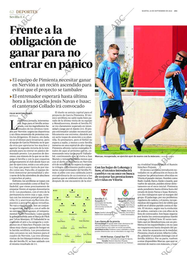 ABC SEVILLA 24-09-2024 página 62