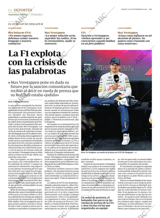 ABC SEVILLA 24-09-2024 página 64