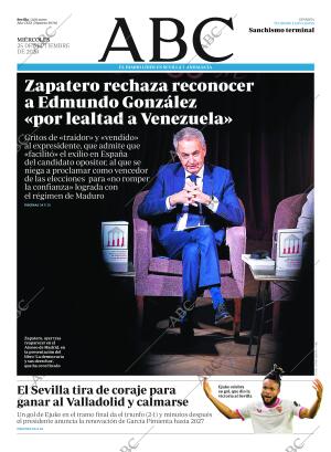 ABC SEVILLA 25-09-2024 página 1