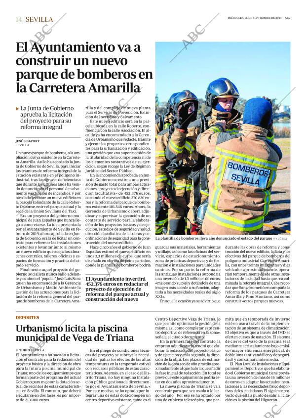 ABC SEVILLA 25-09-2024 página 14