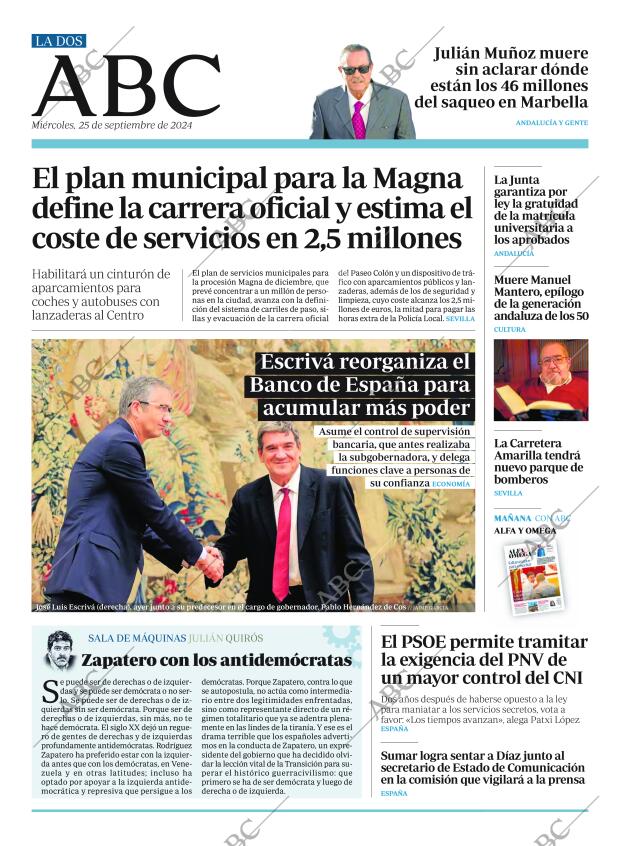ABC SEVILLA 25-09-2024 página 2