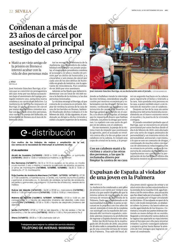 ABC SEVILLA 25-09-2024 página 22