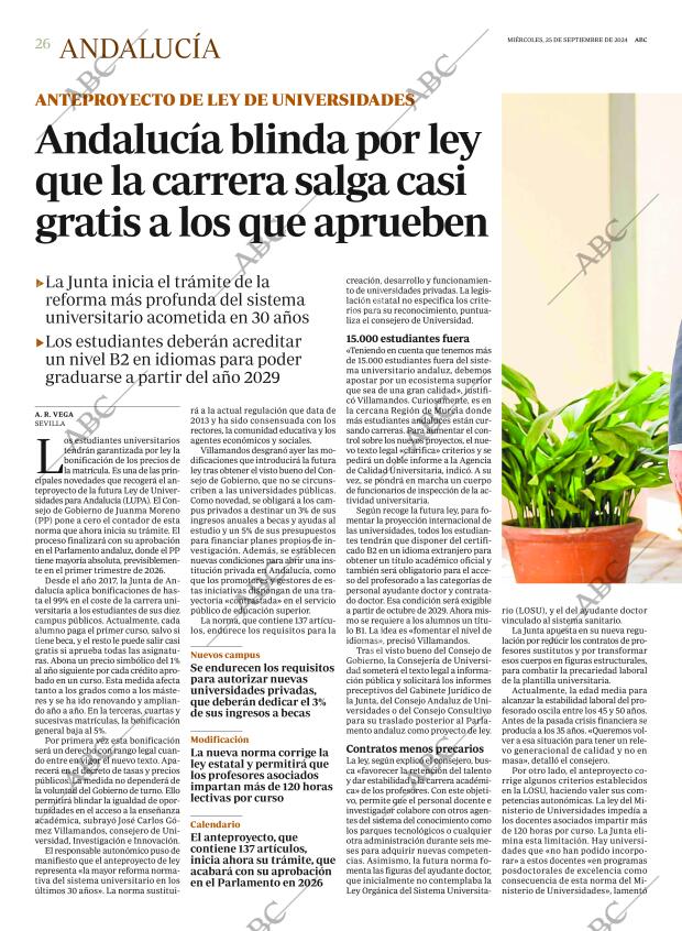ABC SEVILLA 25-09-2024 página 26